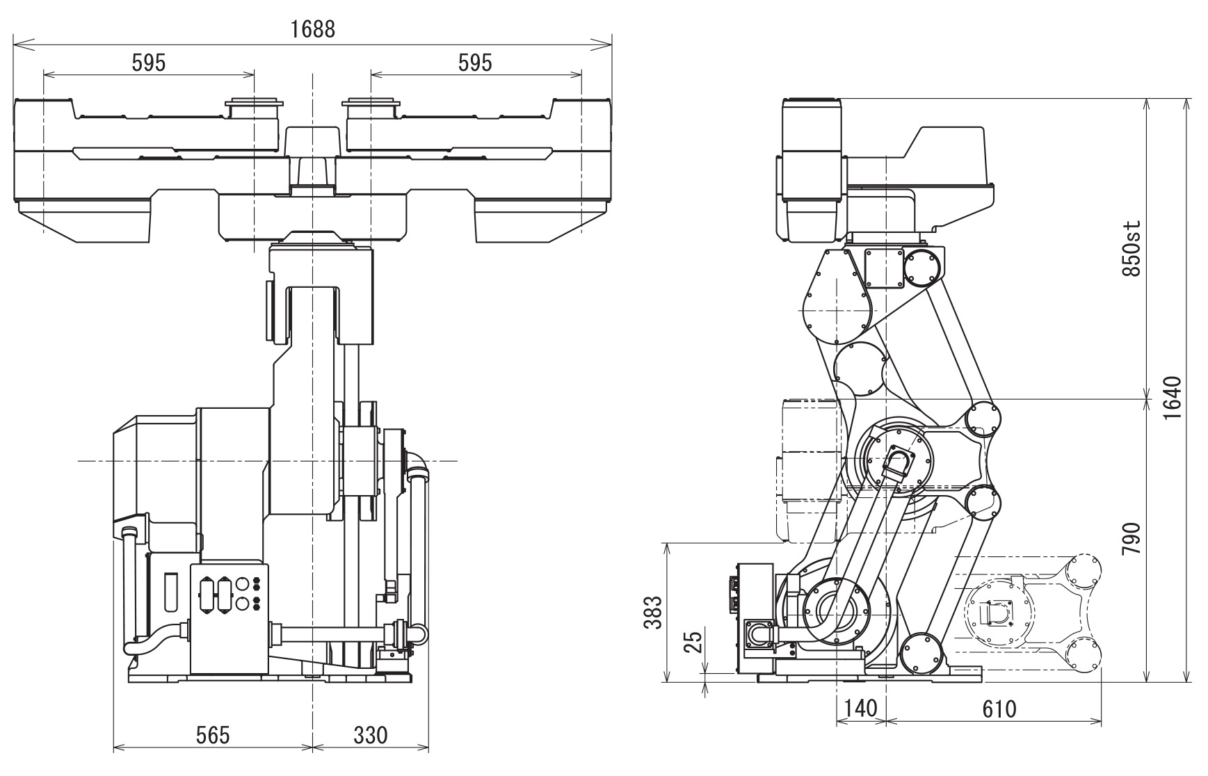 YASKAWA MOTOMAN-CSL1200D-850